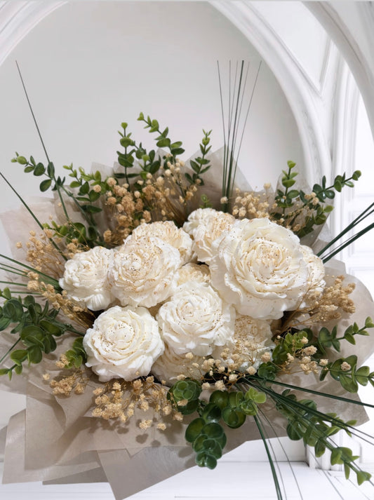 Arrangement of Decorative Organic Candles - Local Delivery Only