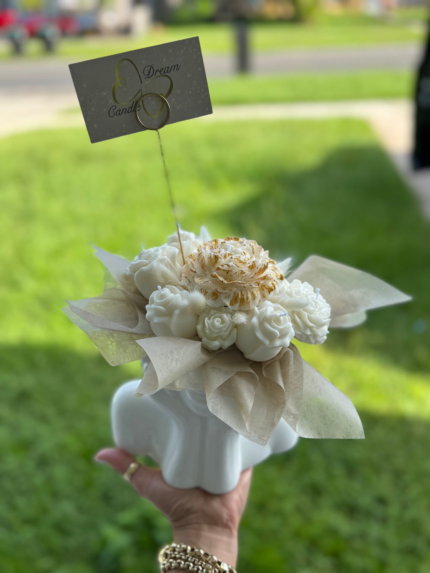 Candle Bloom Vase – Local Delivery Only